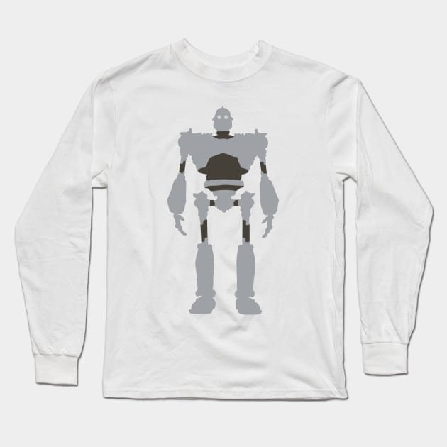 The Iron Giant Long Sleeve T-Shirt by FutureSpaceDesigns